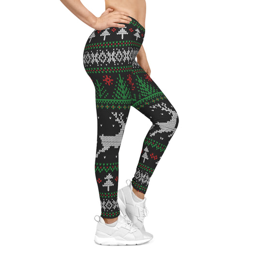 Women's Christmas Sweater Leggings