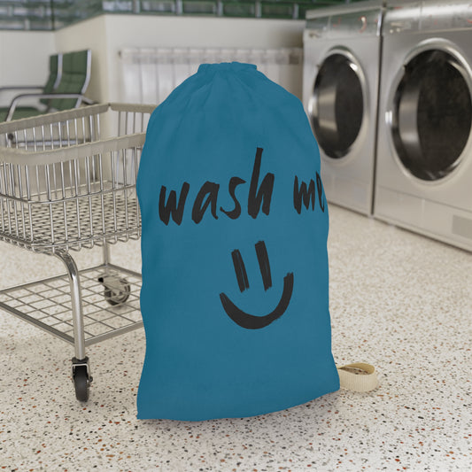 Wash Me Laundry Bag (Blue)