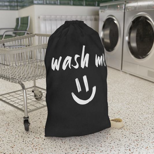 Wash Me Laundry Bag (Black)
