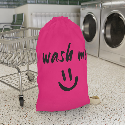 Wash Me Laundry Bag (Pink)