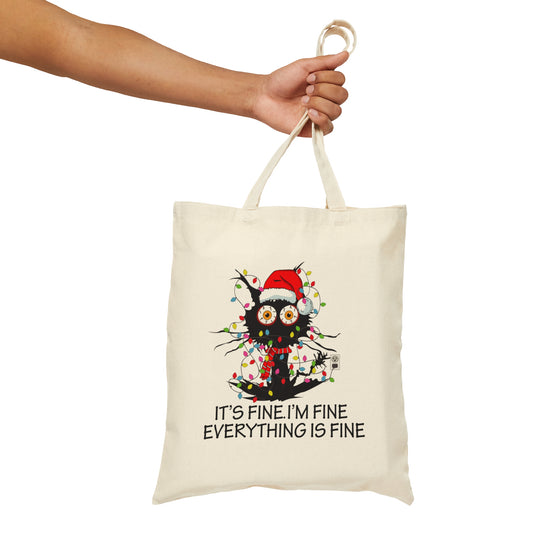 It's Fine. I'm Fine Everything Is Fine Tote Bag