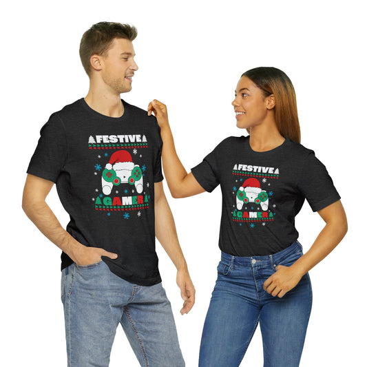 Festive Gamer T-Shirt (Unisex)