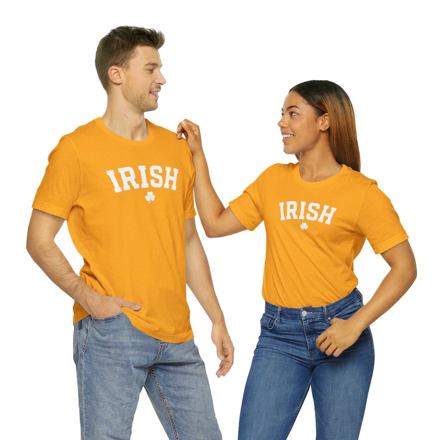 Irish Clover Unisex Top (Sweatshirt or Tee)