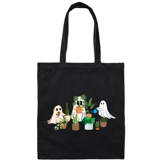 Gardening Ghosts Canvas Tote Bag