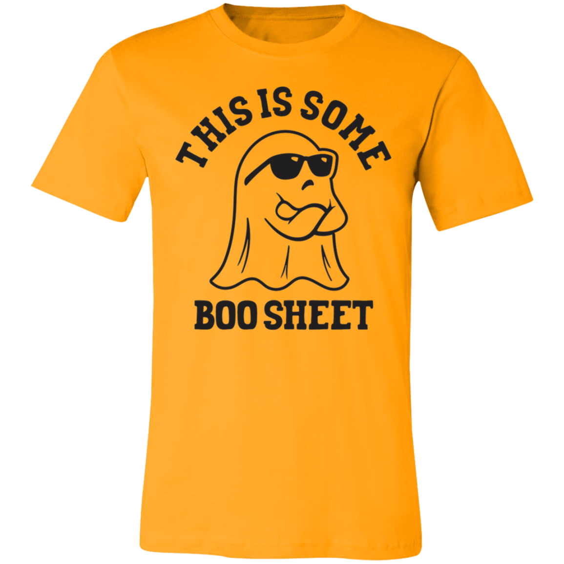 Mad Boo Ghost T-Shirt - Unisex (Black lettering)