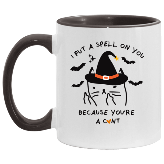 I Put A Spell On You Witch Cat Mug (11oz & 15oz)
