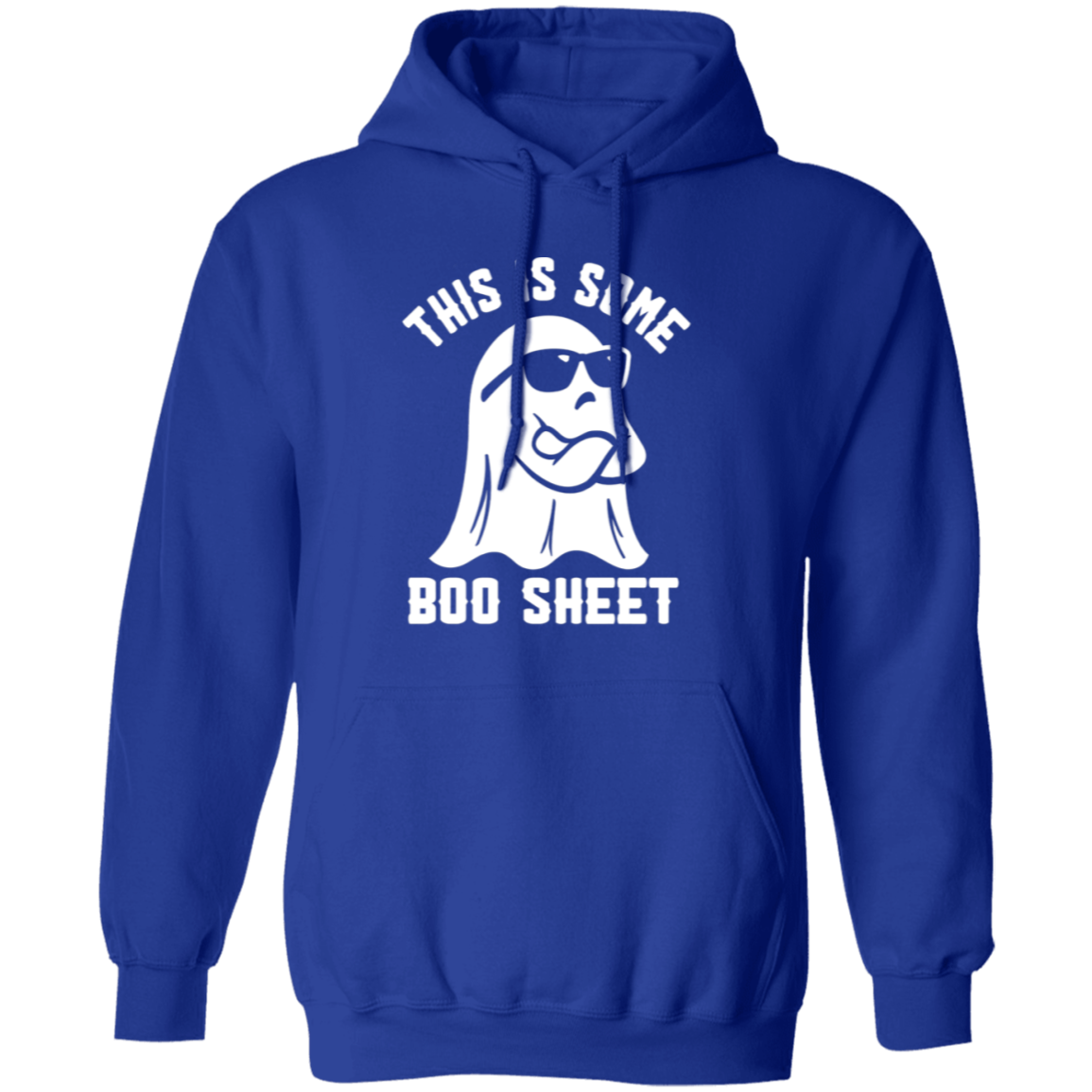 Mad Boo Ghost Pullover Hoodie (Unisex)