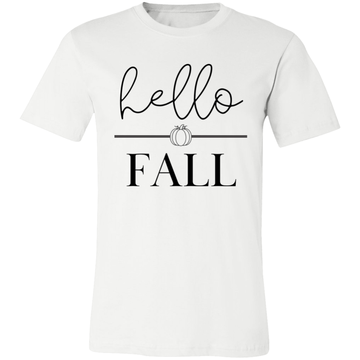 Hello Fall Pumpkin T-Shirt