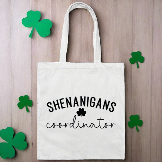 Shenanigans Coordinator Canvas Tote Bag