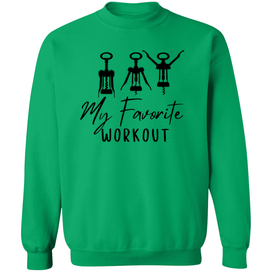 Favorite Workout Corkscrew Sweatshirt