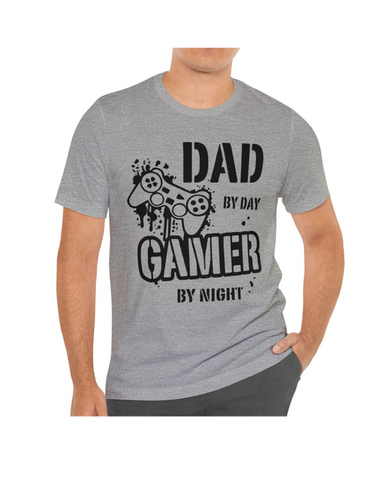 Dad by Day Gamer By Night T-Shirt