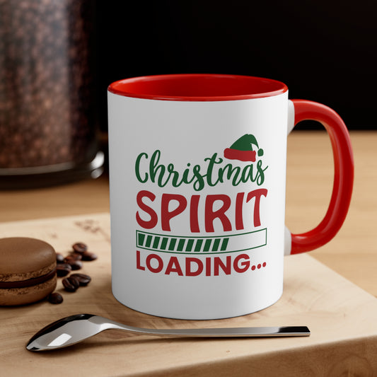 Christmas Spirit Loading Mugs (11oz & 15 oz)