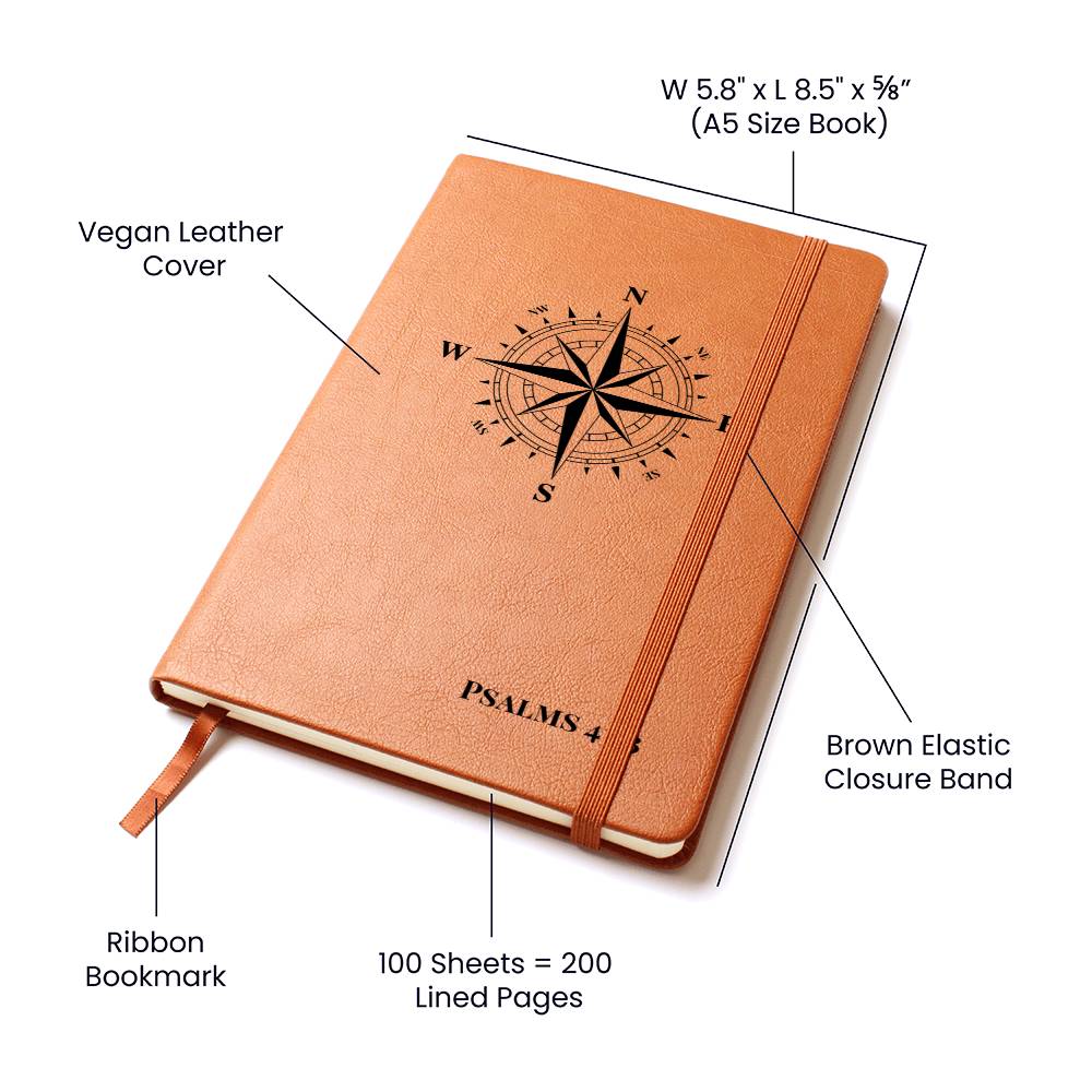 Compass Journal (Vegan Leather)