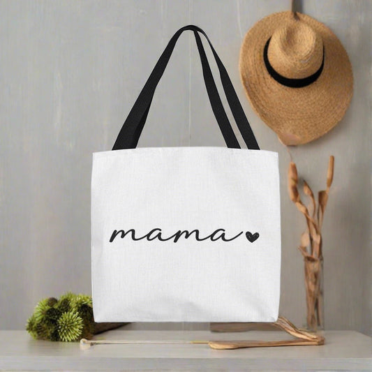 Mama Large Canvas Tote Bag