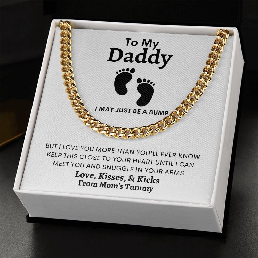Daddy to Be Cuban Link Chain