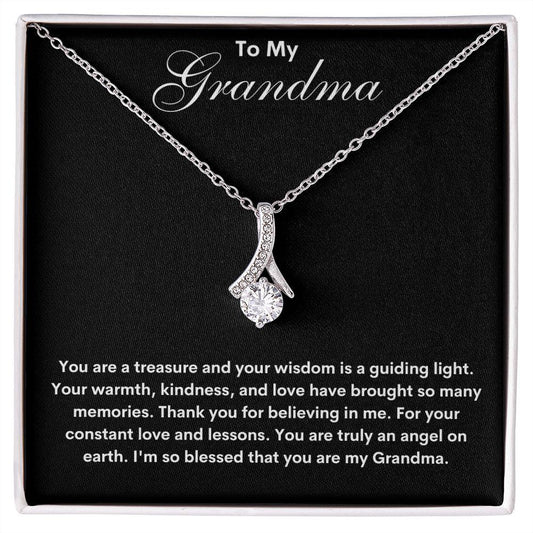 To My Grandma Alluring Beauty Necklace